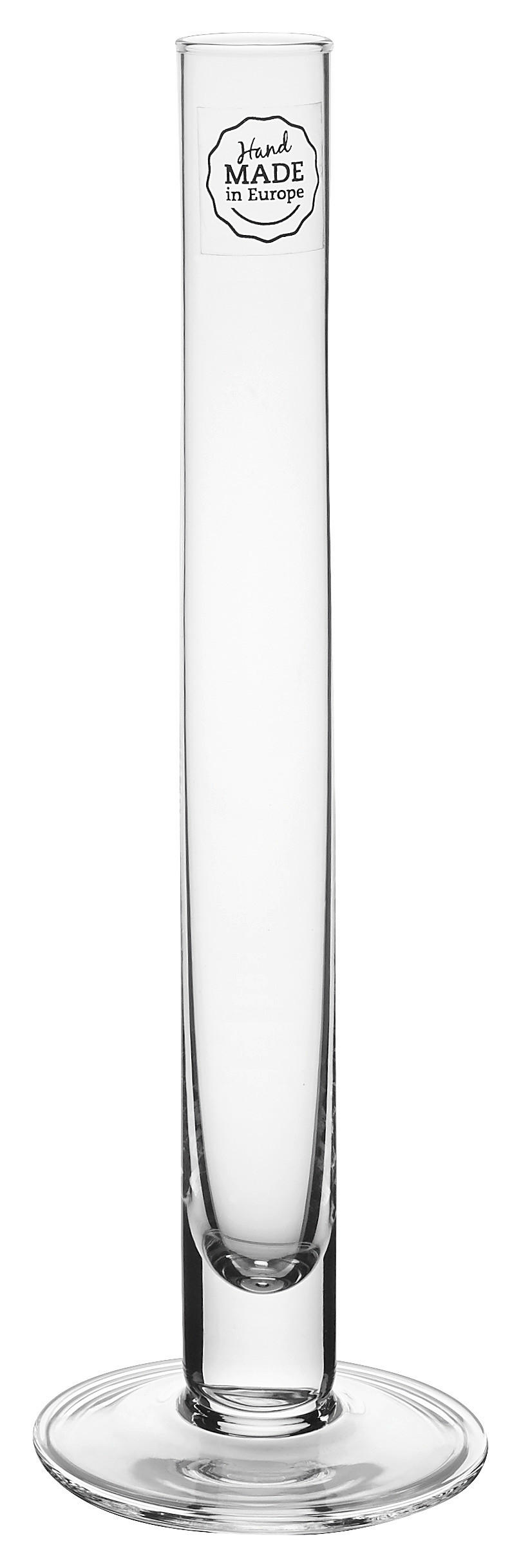 VAZĂ 25 cm  - clar, Basics, sticlă (25cm)