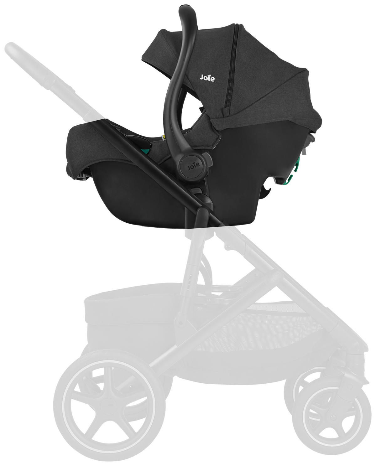 BABYSCHALE i-Gemm 3  - Schwarz, Basics, Textil (43.5/58.5/66cm) - Joie