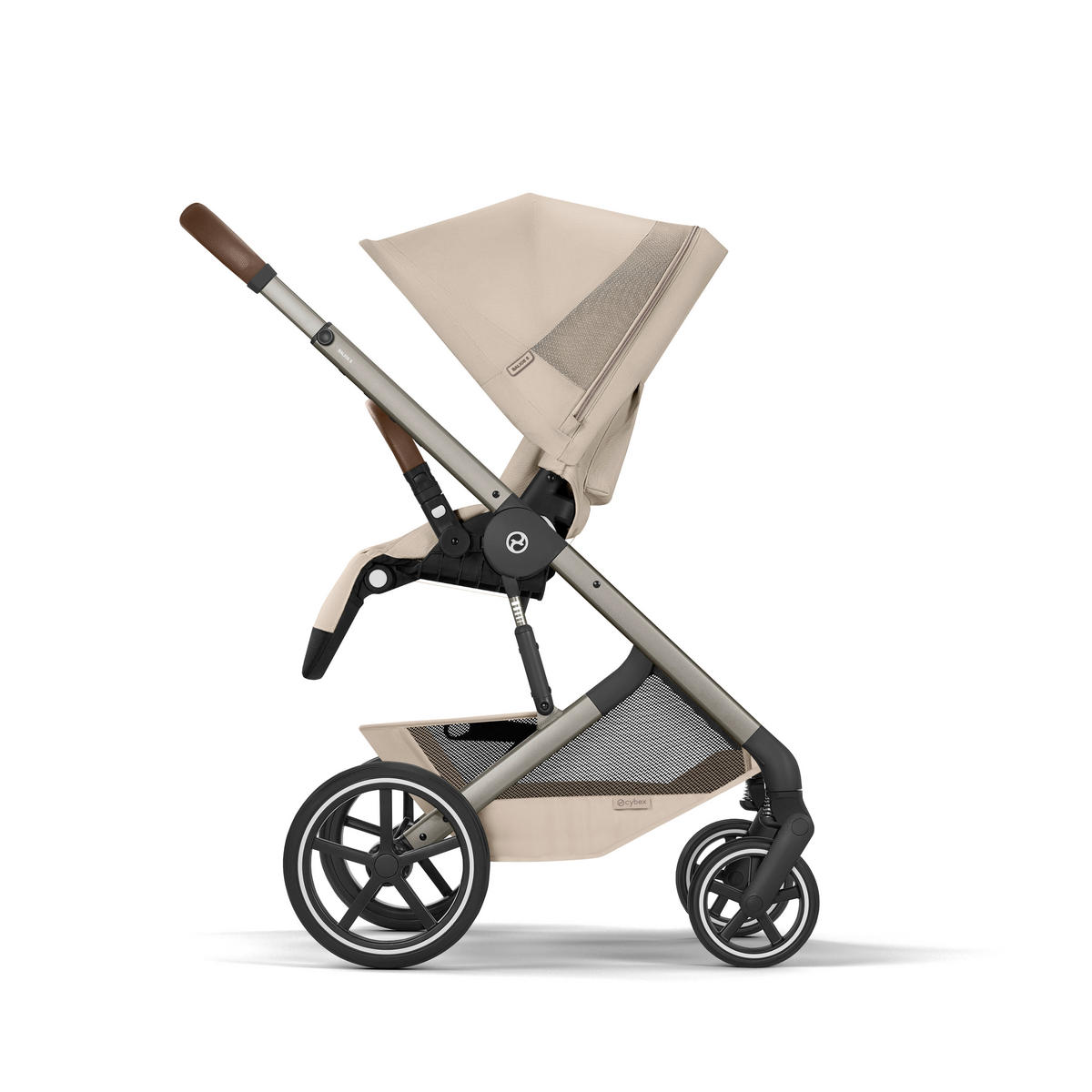KOMBINIRANA DJEČJA KOLICA  Balios S Lux TPE inkl. Fold-Carrycot  - bež/taupe, Basics, tekstil/metal (87/60/108cm) - cybex GOLD