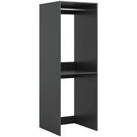 WASCHMASCHINENSCHRANK 66/195/60 cm  in Anthrazit  - Anthrazit/Weiß, Basics, Holzwerkstoff/Kunststoff (66/195/60cm) - MID.YOU