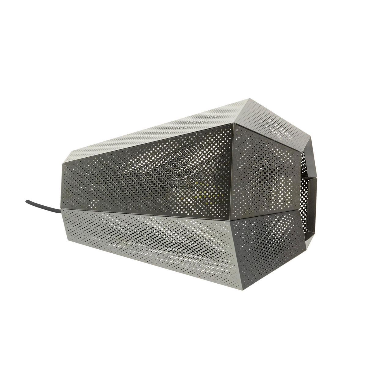 TISCHLEUCHTE Chiavica 25/17,5/20,5 cm  - Nickelfarben, Design, Metall (25/17,5/20,5cm) - Eglo