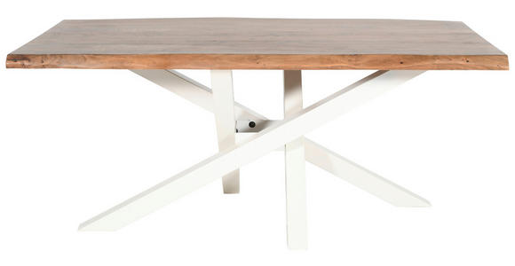 TISCHGESTELL in Metall 160/70/72 cm - Creme, Design, Metall (160/70/72cm) - Landscape