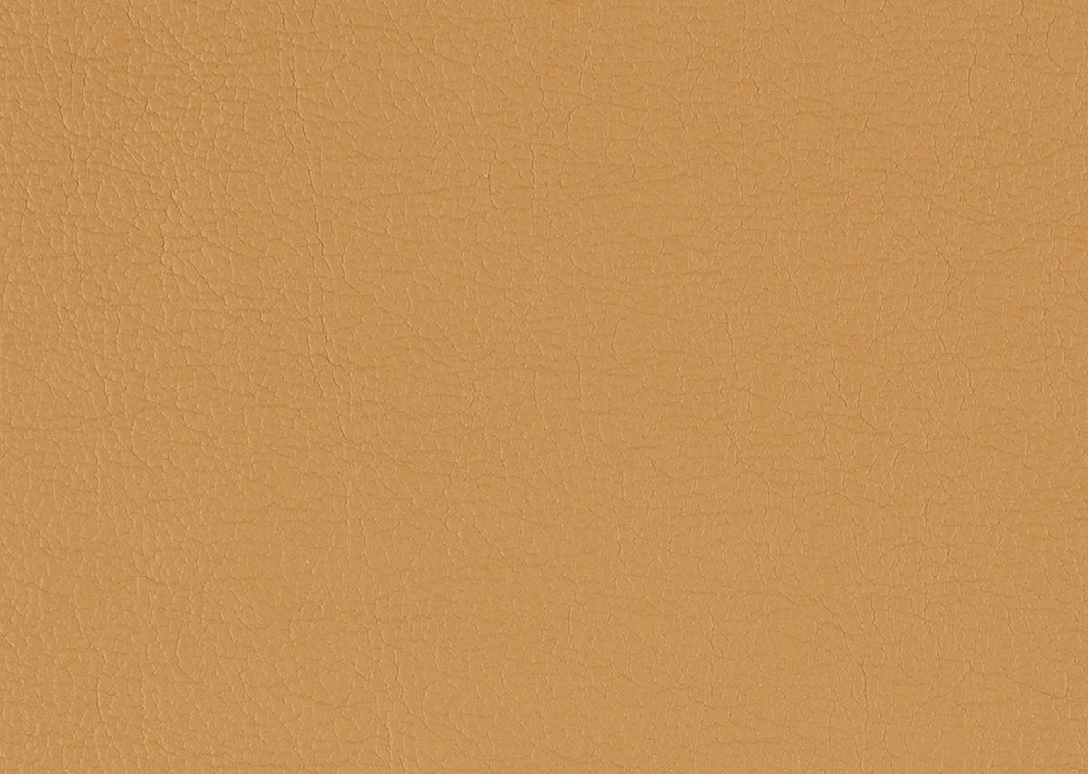 ECKSOFA in Echtleder Senfgelb  - Senfgelb/Schwarz, Design, Leder/Metall (295/187cm) - Novel
