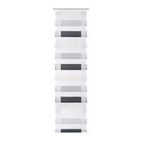 FLÄCHENVORHANG   halbtransparent  60/245 cm   - Anthrazit, Basics, Textil (60/245cm) - Dieter Knoll