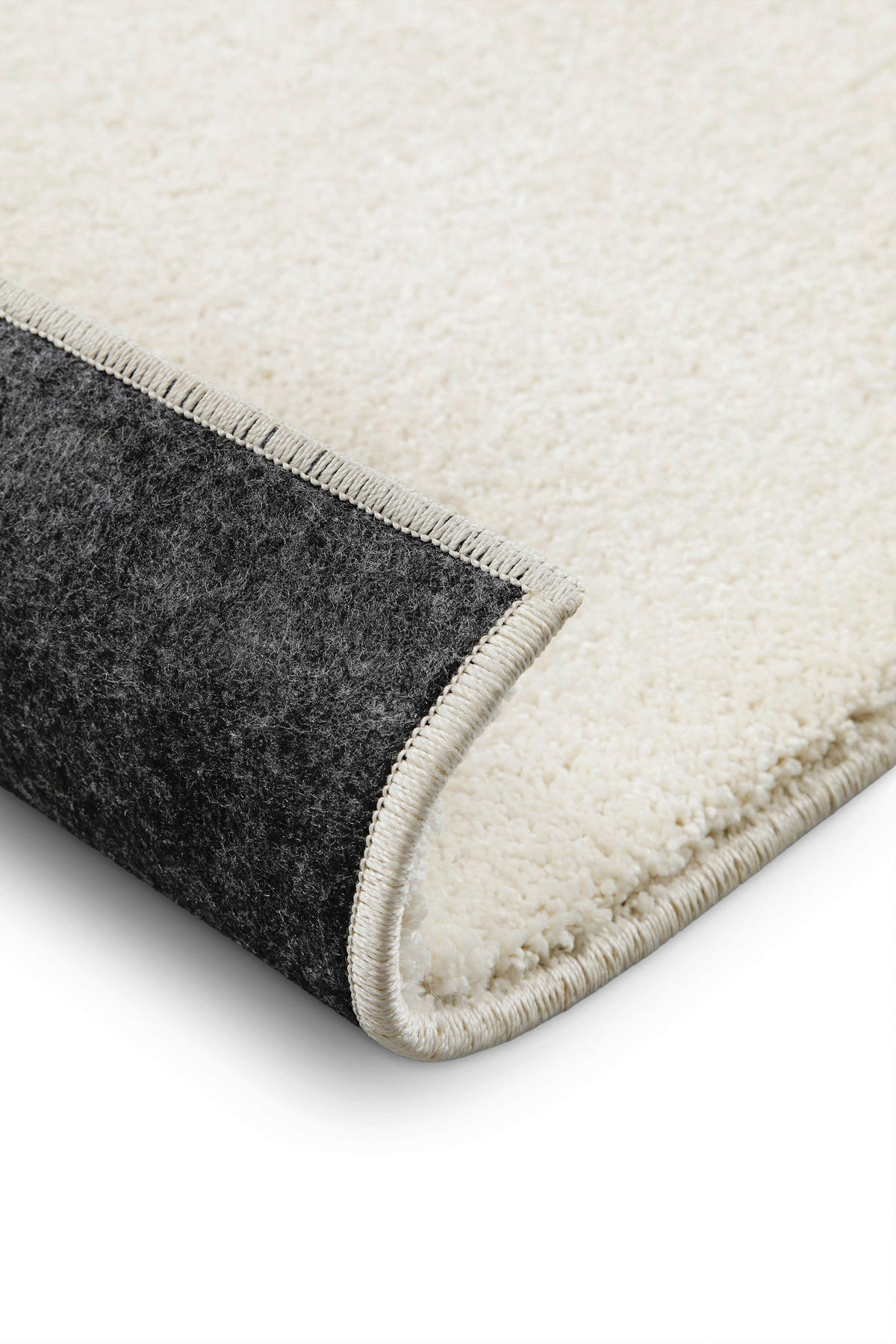 WEBTEPPICH 80/400 cm Nova Creme, Weiß  - Creme/Weiß, KONVENTIONELL, Textil (80/400cm) - WECON HOME BASIC