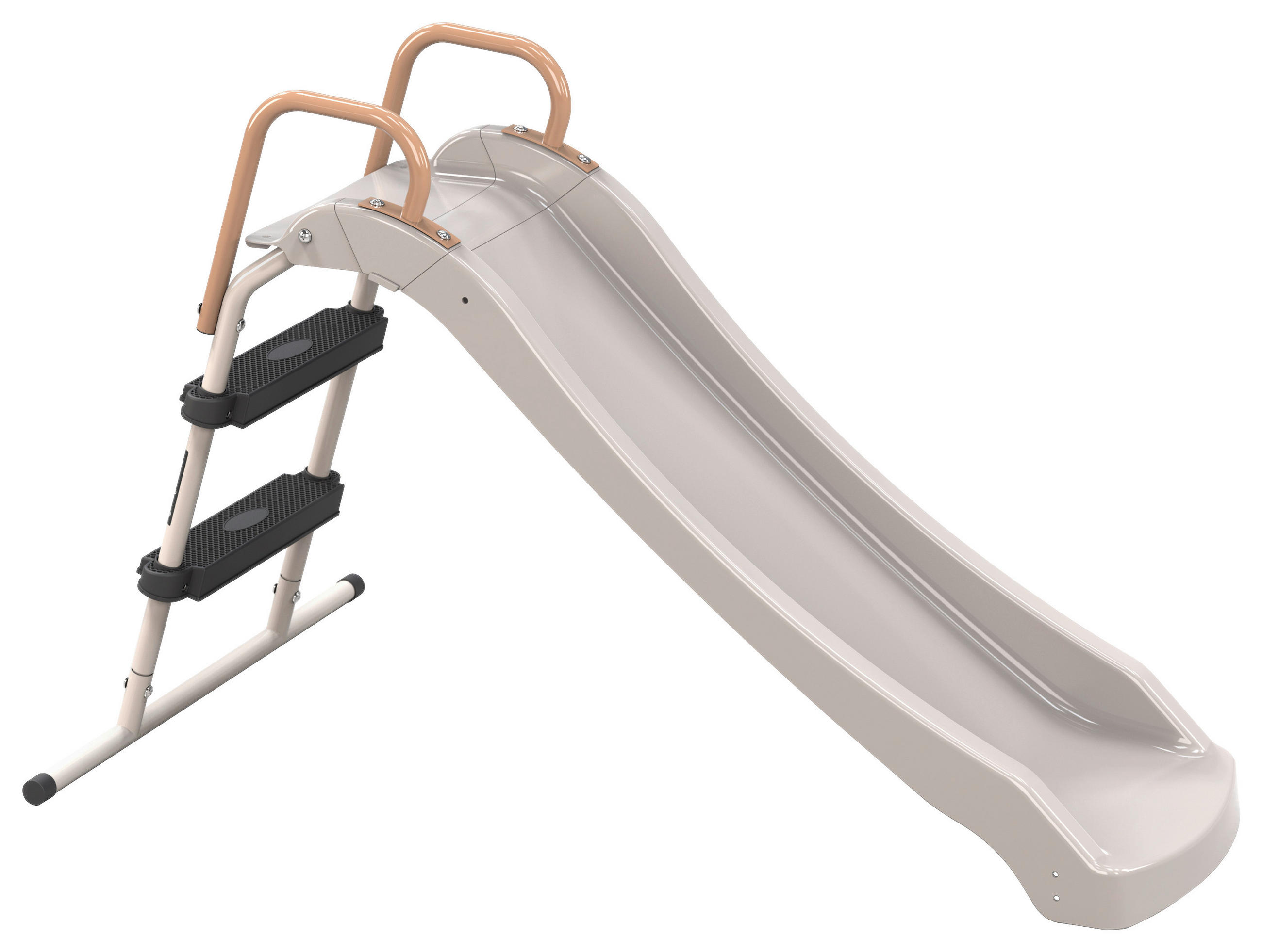 KINDERRUTSCHE Multicolor  - Multicolor, KONVENTIONELL, Kunststoff/Metall (119/64/76cm) - EXIT Toys