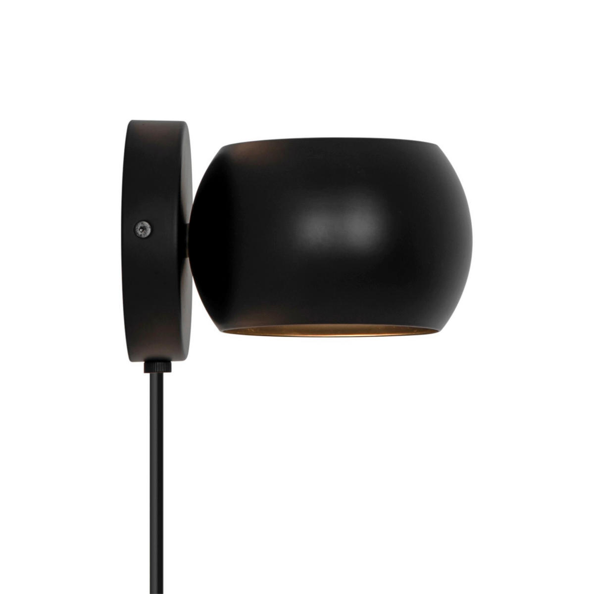 WANDLEUCHTE Belir 11/13/15.6 cm  - Schwarz, Design, Metall (11/13/15.6cm) - Nordlux