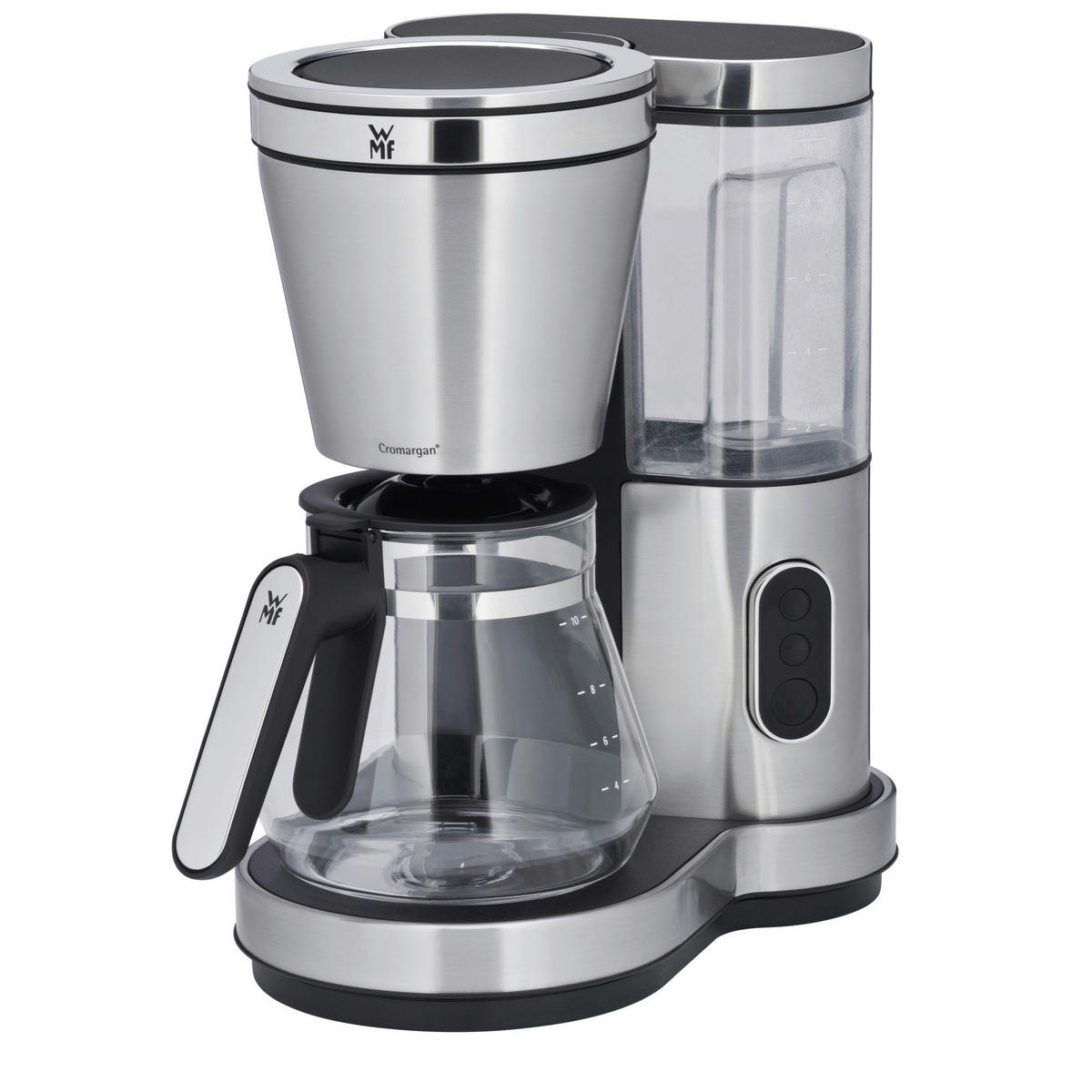 KAFFEBRYGGARE Lono  - silver, Design, metall/glas - WMF