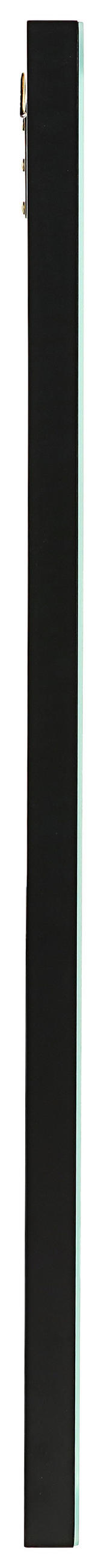 WANDSPIEGEL 30,5/90,5/3,5 cm    in rechteckig  - Klar/Schwarz, Design, Glas/Holzwerkstoff (30,5/90,5/3,5cm) - MID.YOU