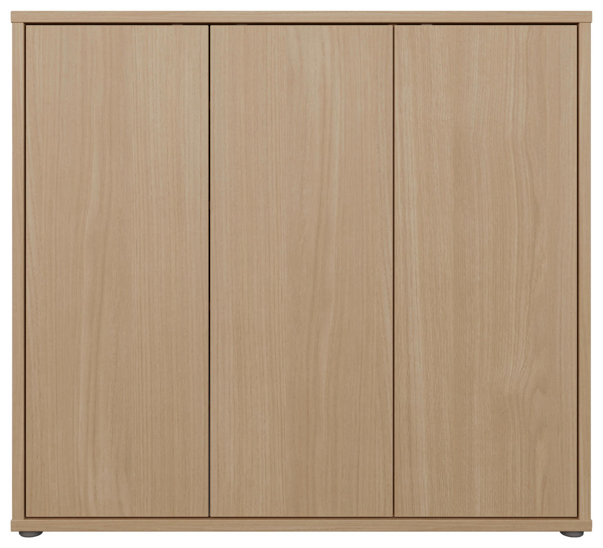 SCHUHSCHRANK 109,2/99,1/34,9 cm  - Eichefarben/Grau, MODERN, Holzwerkstoff/Kunststoff (109,2/99,1/34,9cm) - Carryhome