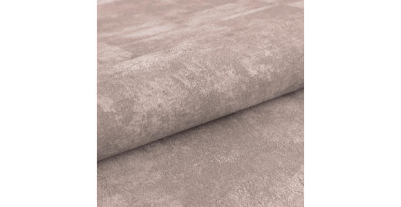 SCHLAFSOFA  mit Liegefunktion, Schlafen auf Sitzhöhe, Rücken echt Chenille Rosa  - Schwarz/Rosa, KONVENTIONELL, Textil/Metall (203/94/96cm) - Carryhome