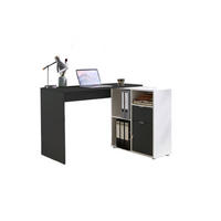 SCHREIBTISCHKOMBINATION Anthrazit, Weiß  - Anthrazit/Weiß, MODERN, Holzwerkstoff (110/85/74cm) - MID.YOU