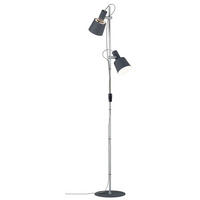 STEHLEUCHTE  30/152 cm   - Chromfarben/Dunkelgrau, Design, Metall (30/152cm) - Paulmann