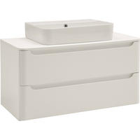 WASCHTISCHKOMBI 101 cm  - Weiß, KONVENTIONELL, Keramik/Holzwerkstoff (101cm) - Xora