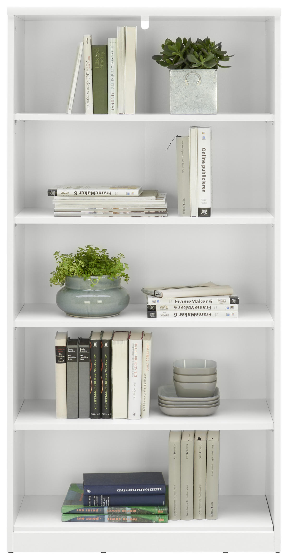 POLC 72/148/36 cm fehér  - fekete/fehér, Konventionell, faalapú anyag (72/148/36cm) - Xora
