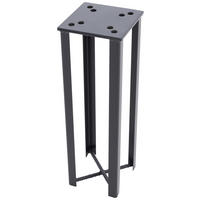 BODENHÜLSE - Anthrazit, Basics, Metall (16/50/16cm) - KNIRPS