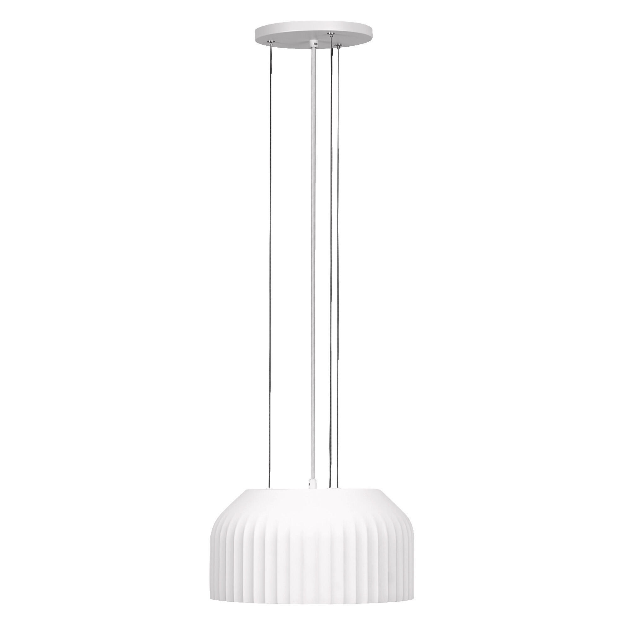PENDELLEUCHTE 30/120 cm  - Weiß, Natur, Stein (30/120cm) - Ledvance
