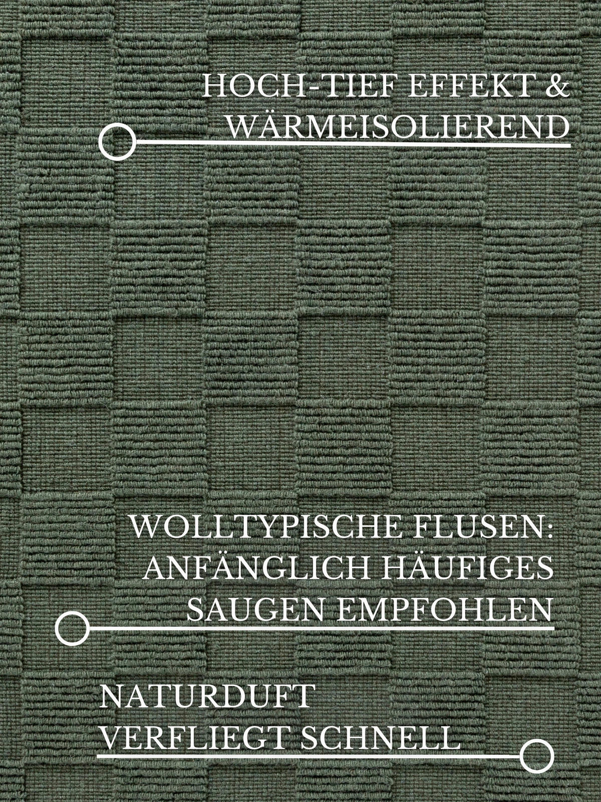 WEBTEPPICH 120/170 cm Kollektion 1766 Waldgrün  - Waldgrün, Basics, Textil (120/170cm) - Villeroy & Boch