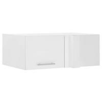 AUFSATZSCHRANK 100/38/68 cm   - Chromfarben/Weiß, Design, Holzwerkstoff/Metall (100/38/68cm)