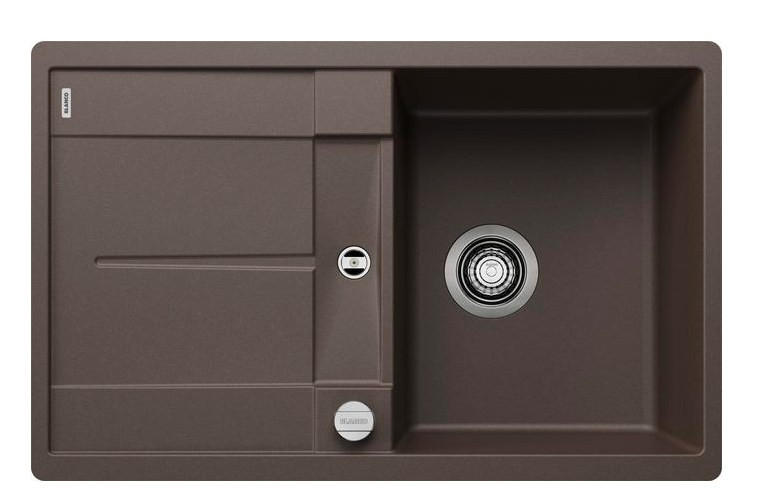 SPÜLE 519088  - Braun, Basics, Stein (77/20/49cm) - Blanco