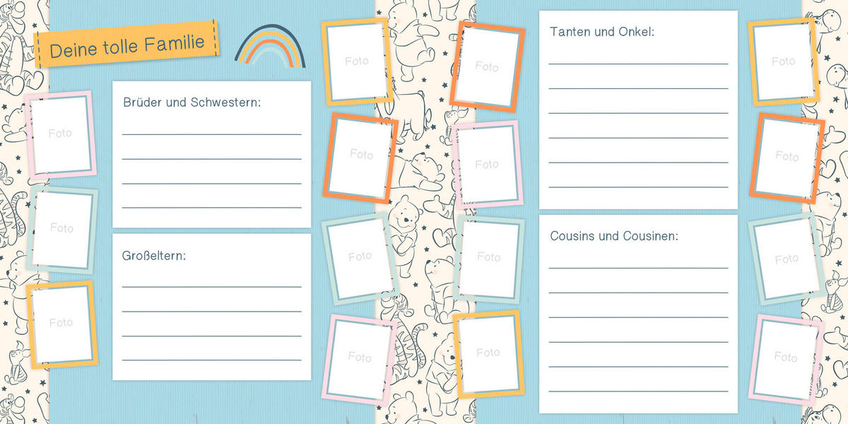 BABYALBUM DISNEY  - Basics (24,2/24,2/1,8cm) - Carlsen