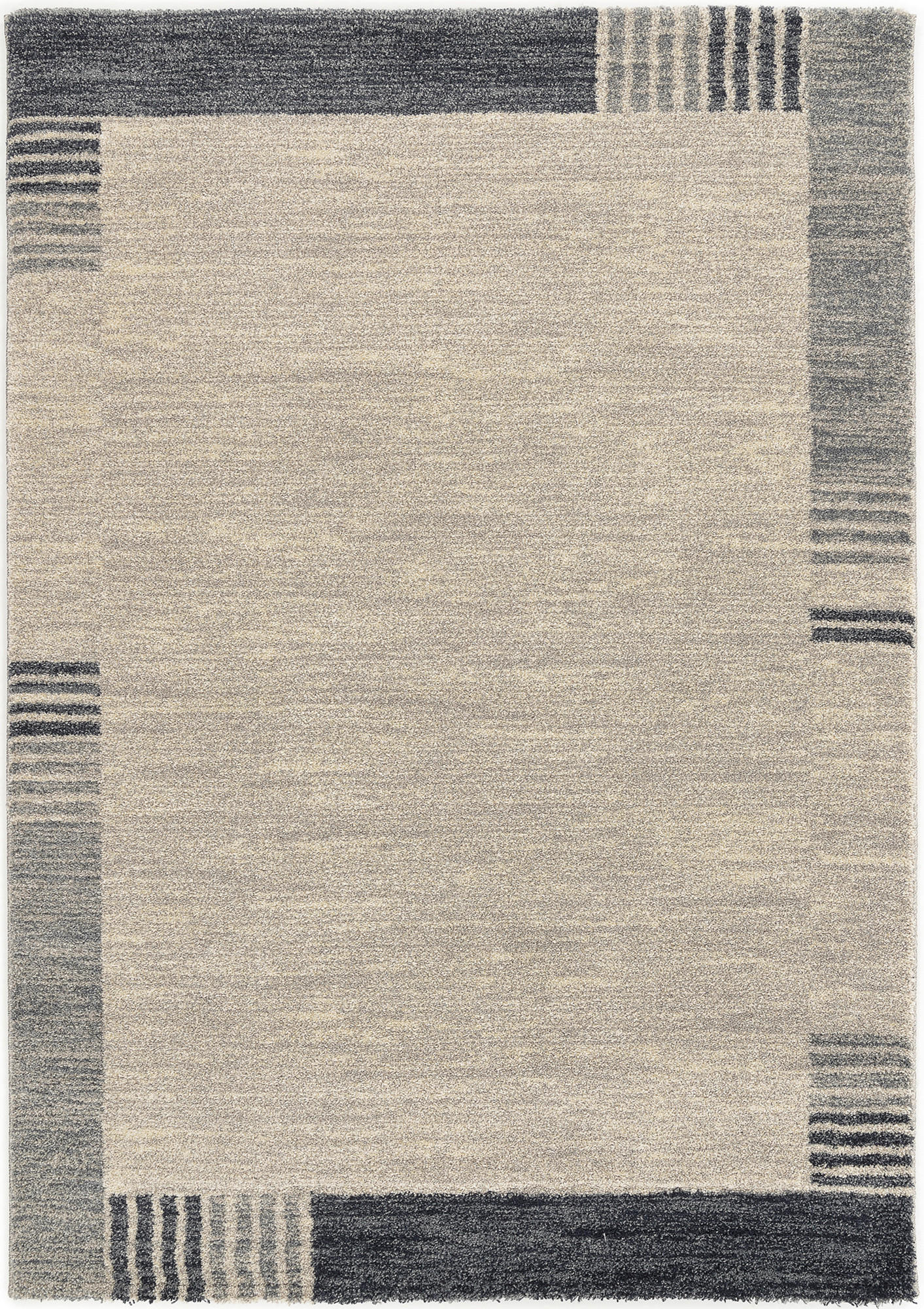 WEBTEPPICH 65/130 cm Palazzo Lobo Blau, Grau  - Blau/Grau, KONVENTIONELL, Textil (65/130cm) - Novel