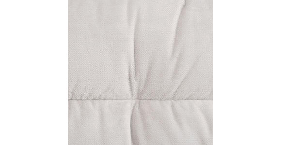 ECKSOFA Weiß Plüsch  - Schwarz/Weiß, Design, Kunststoff/Textil (170/250cm) - Carryhome