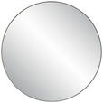 WANDSPIEGEL Schwarz  - Schwarz, Trend, Glas/Metall (80/80/3,5cm) - Xora