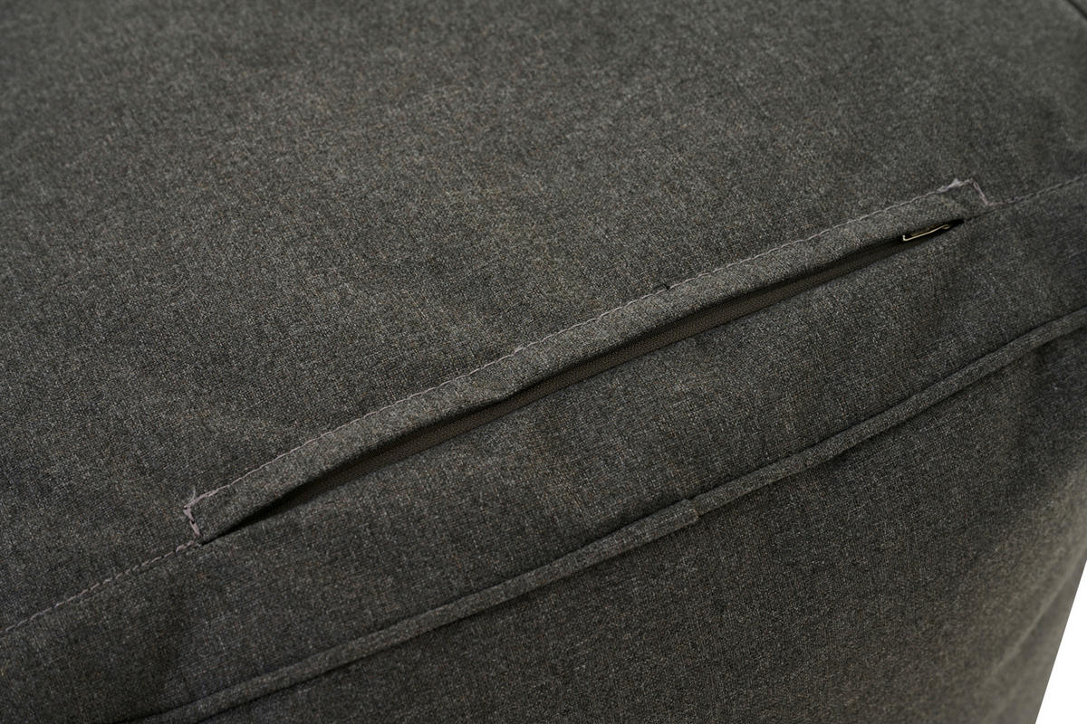 GARTENHOCKER  - Grau, MODERN, Kunststoff (48/46/46cm) - Siena Garden