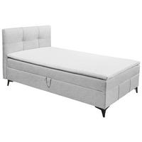 BOXBETT 120/200 cm  in Hellgrau  - Hellgrau, Basics, Holzwerkstoff/Textil (120/200cm) - Xora