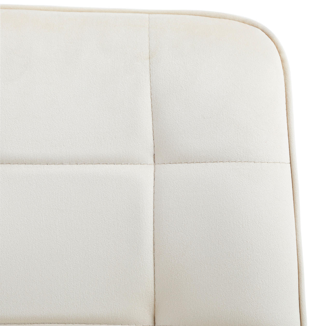 STUHL  in Eisen Samt  - Beige/Goldfarben, Lifestyle, Holz/Textil (57/83/60cm) - MID.YOU