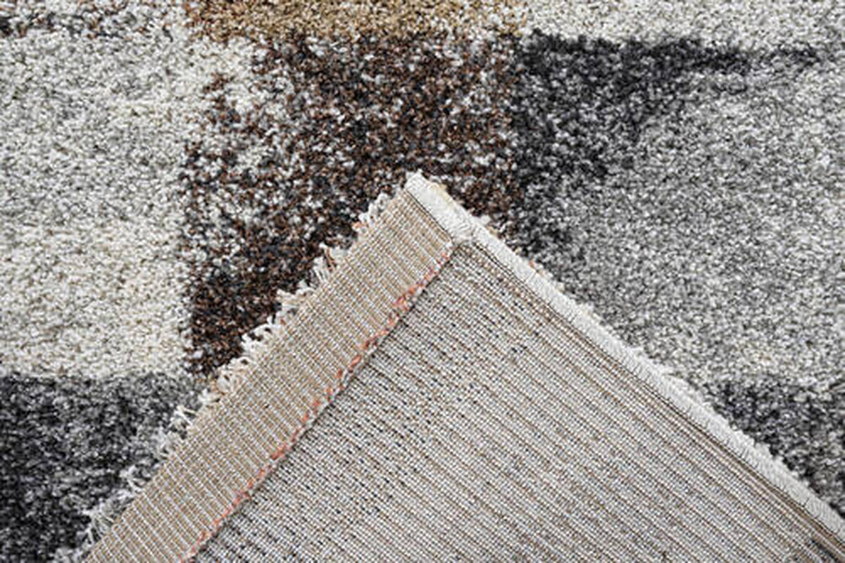 WEBTEPPICH 120/170 cm Mehari Goldfarben, Dunkelgrau, Terracotta  - Dunkelgrau/Goldfarben, KONVENTIONELL, Kunststoff/Textil (120/170cm)