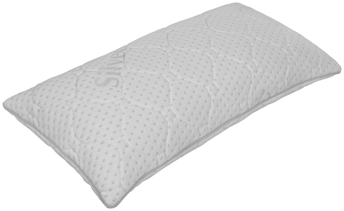 KOPFPOLSTER   - Weiß, Design, Textil (80/15/40cm) - Carryhome