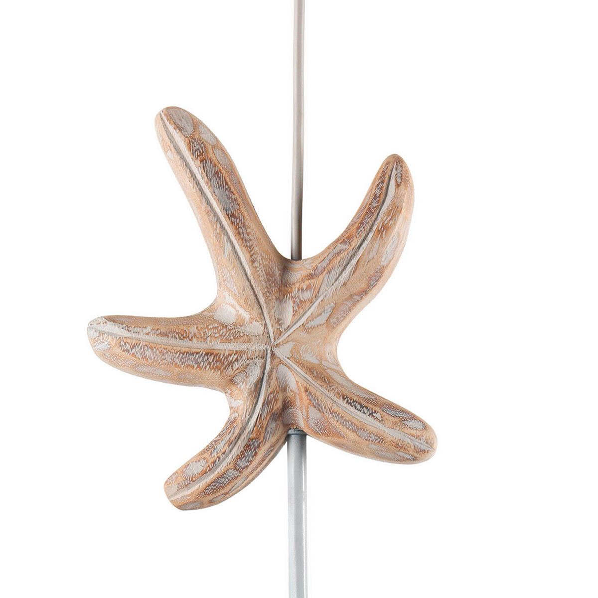 HÄNGELEUCHTE STELLINA 45/45/100 cm   - Perlmutt, Natur, Textil (45/45/100cm)