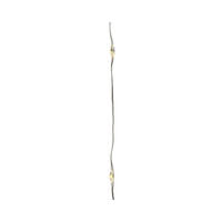 LICHTERKETTE 195 cm  - Silberfarben, KONVENTIONELL, Kunststoff (195cm)