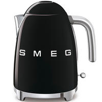 GRELNIK VODE - črna, Basics, kovina (22,3/24,8/17,1cm) - SMEG