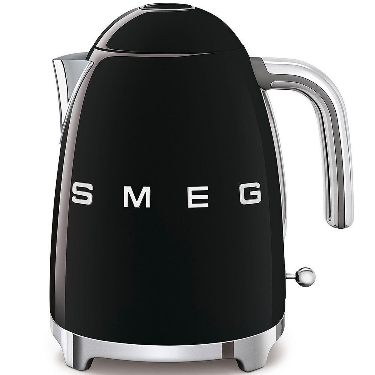 GRELNIK VODE - črna, Basics, kovina (22,3/24,8/17,1cm) - SMEG