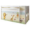 HOCHBETT 90/200 cm  - Multicolor/Weiß, Natur, Holz (90/200cm) - MID.YOU
