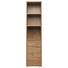 REGALELEMENT Eichefarben - Eichefarben/Silberfarben, Basics, Holzwerkstoff/Kunststoff (45/191/37cm) - Carryhome REGALELEMENT Eichefarben - Eichefarben/Silberfarben, Basics, Holzwerkstoff/Kunststoff (45/191/37cm) - Carryhome