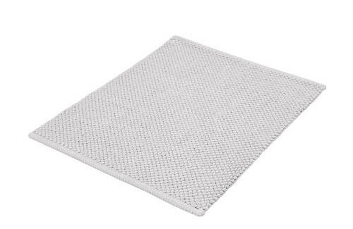 FÜRDŐSZOBASZŐNYEG  50/60 cm  szürke, világosszürke   - világosszürke/szürke, Basics, textil (50/60cm) - Kleine Wolke