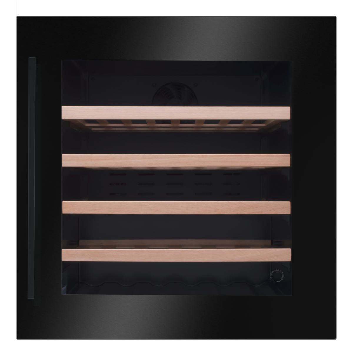 WEINKÜHLSCHRANK WK341210S  - Schwarz, Basics, Glas/Metall (59/59,5/54,5cm) - Amica