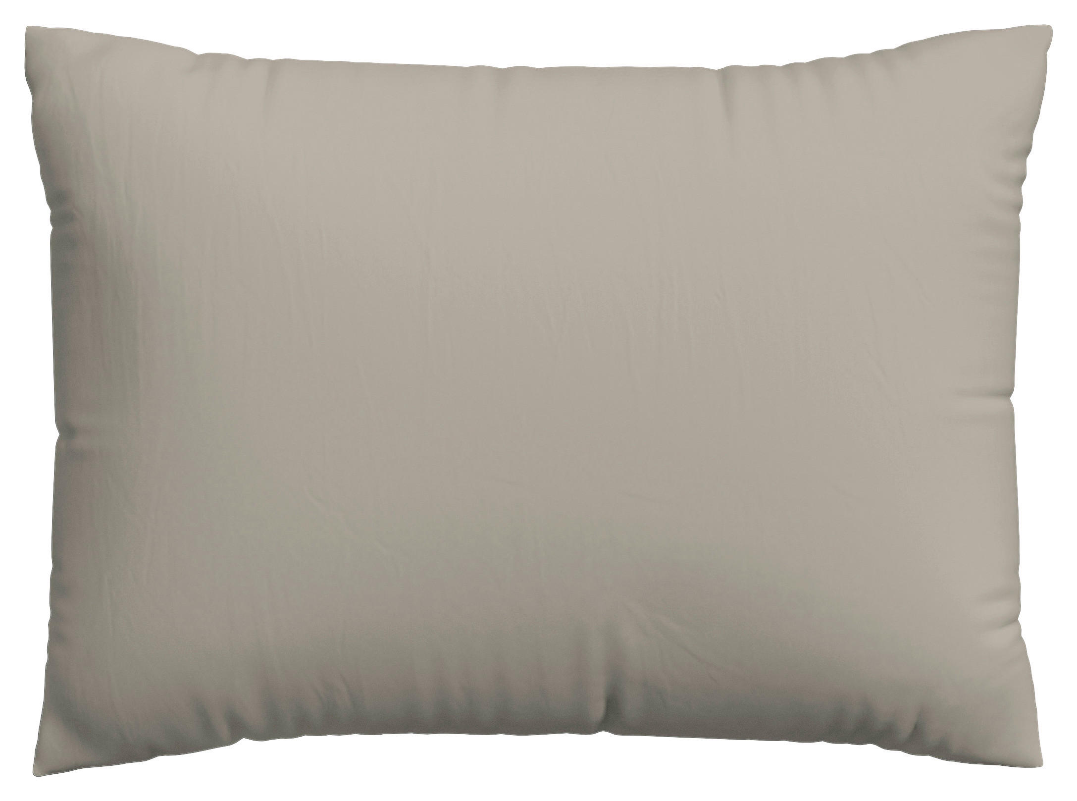 KISSENHÜLLE EASY JERSEY 40/60 cm  - Taupe, Basics, Textil (40/60cm) - Schlafgut