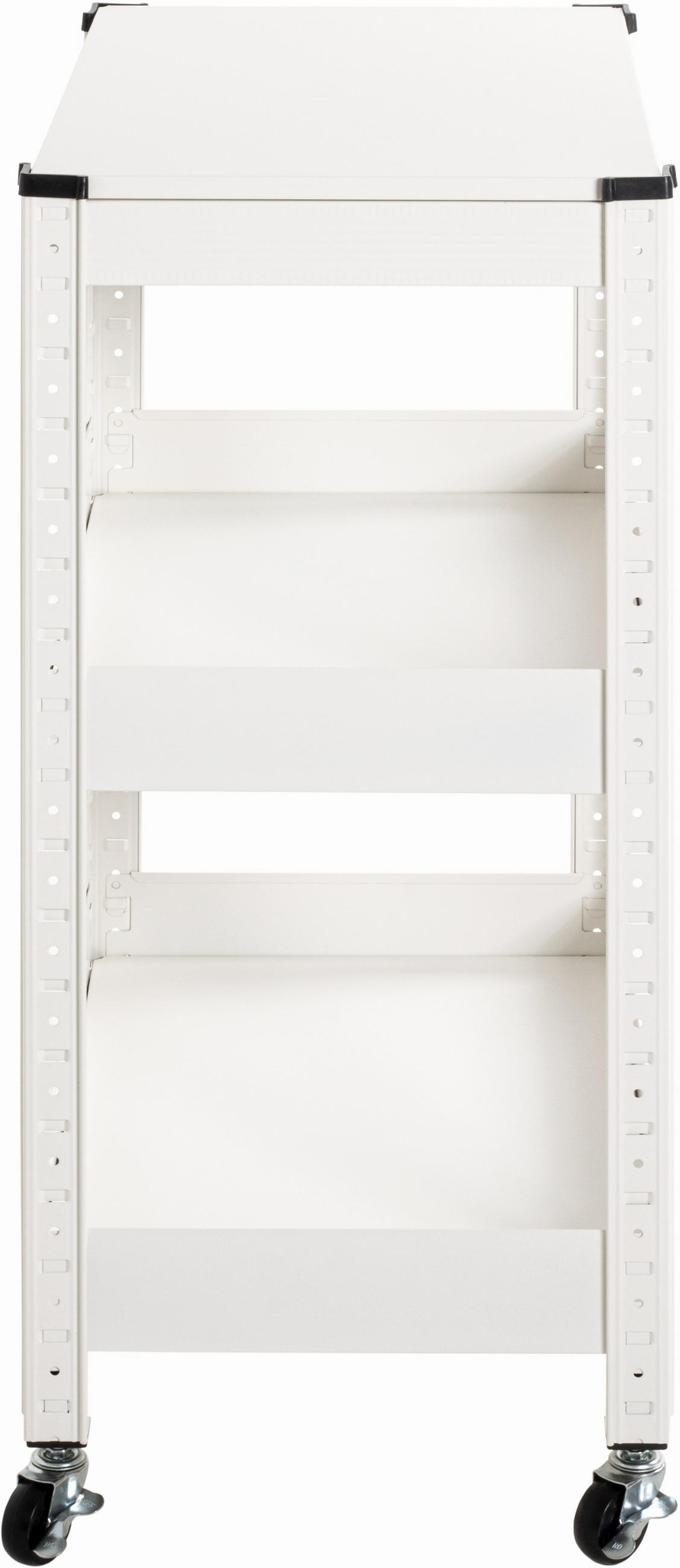 SERVÍROVACÍ VOZÍK, bílá, 50/32/75 cm - bílá, Design, kov (50/32/75cm)