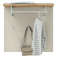 GARDEROBENPANEEL  in 88/88/29 cm  - Sandfarben/Eichefarben, Design, Holz/Holzwerkstoff (88/88/29cm) - Dieter Knoll