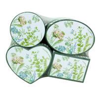 DEKOBOX - Grün, LIFESTYLE, Karton/Papier (23/18/6,5cm)