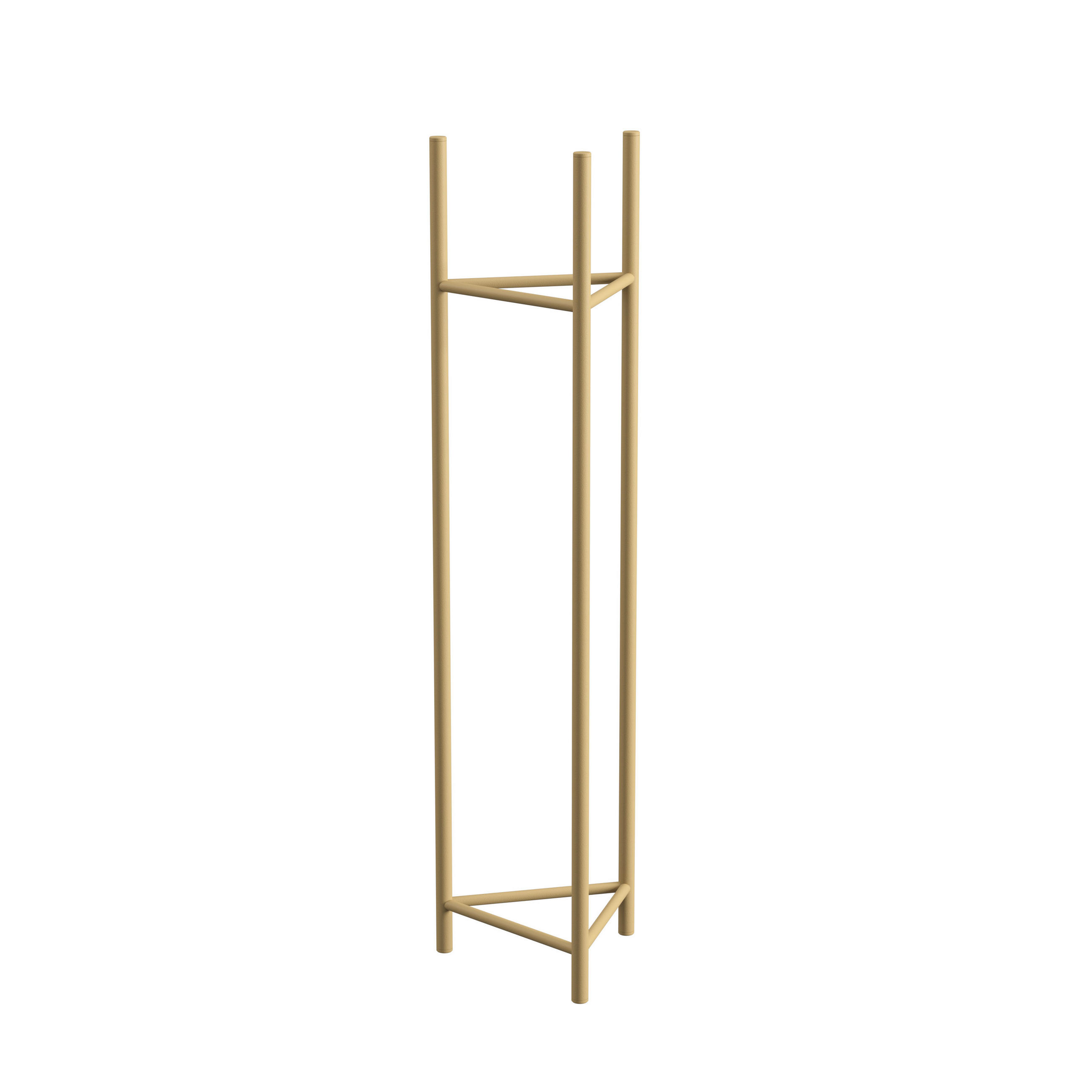 BLUMENSTÄNDER Metall  - Goldfarben, Basics, Metall (23/90/23cm)