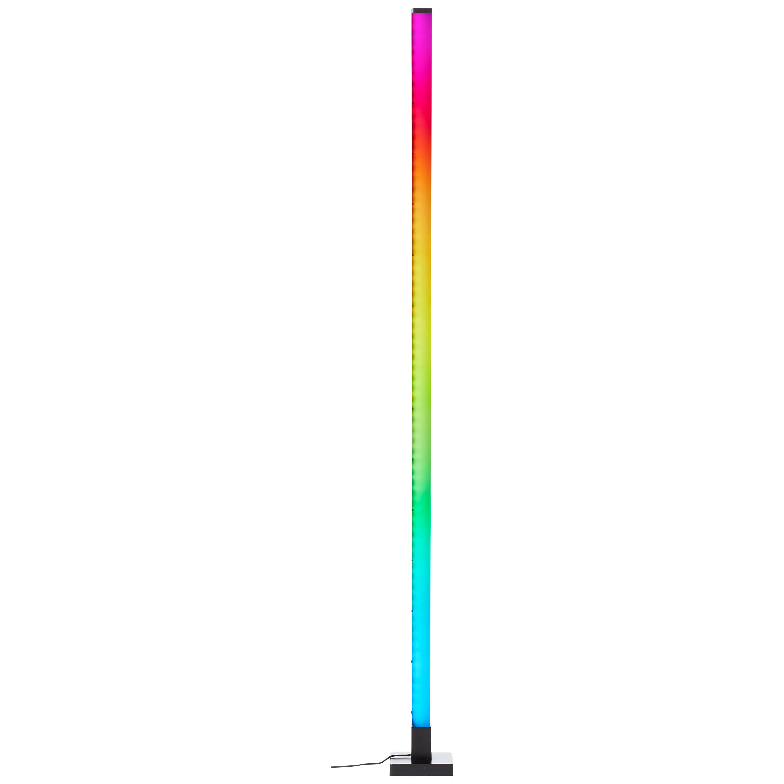 PODNA LED LAMPA - višebojna, Dizajnerski, plastika (12,5/150/12,5cm)