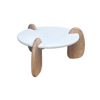 COUCHTISCH in Holz, Holzwerkstoff 80/80/45 cm  - Naturfarben/Weiß, Design, Holz/Holzwerkstoff (80/80/45cm) - MID.YOU