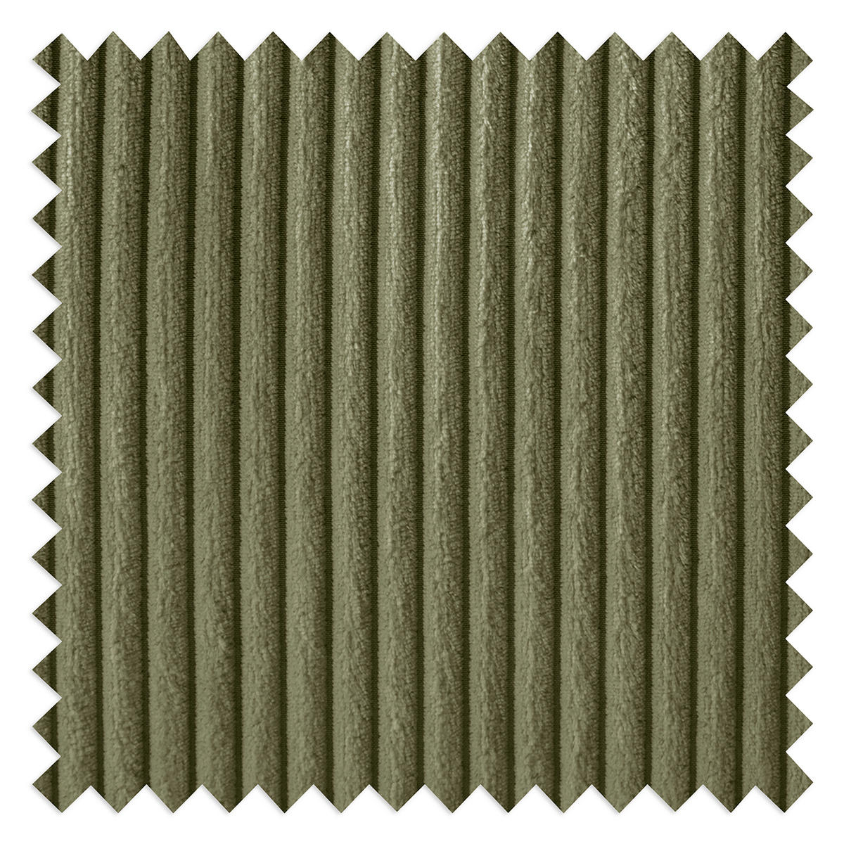 2-SITZER-SOFA Cord Olivgrün  - Schwarz/Olivgrün, Design, Textil/Metall (148/85/92cm) - Livetastic