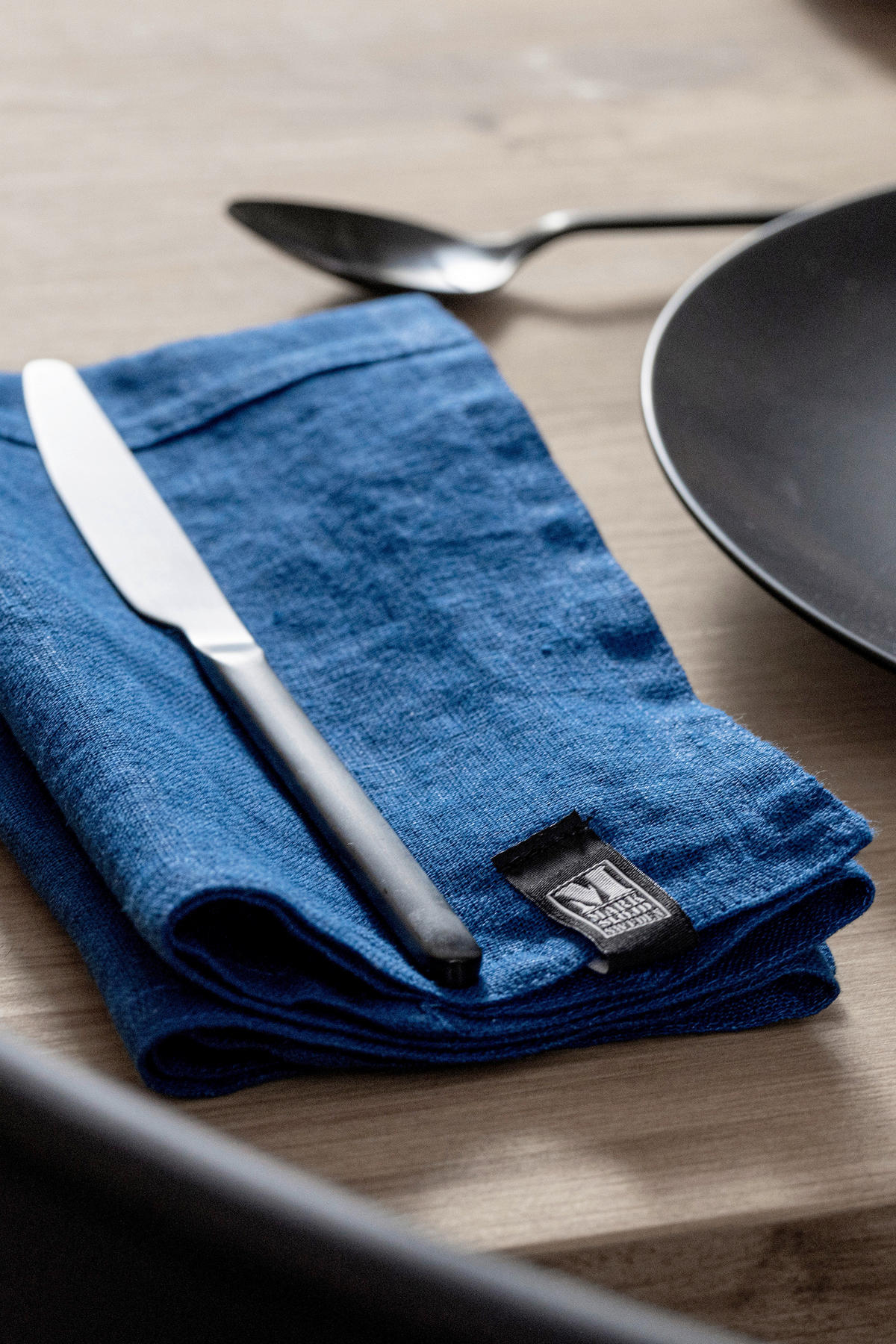 TYGSERVETT  45/45 cm   - blå, Trend, textil (45/45cm) - Markslöjd